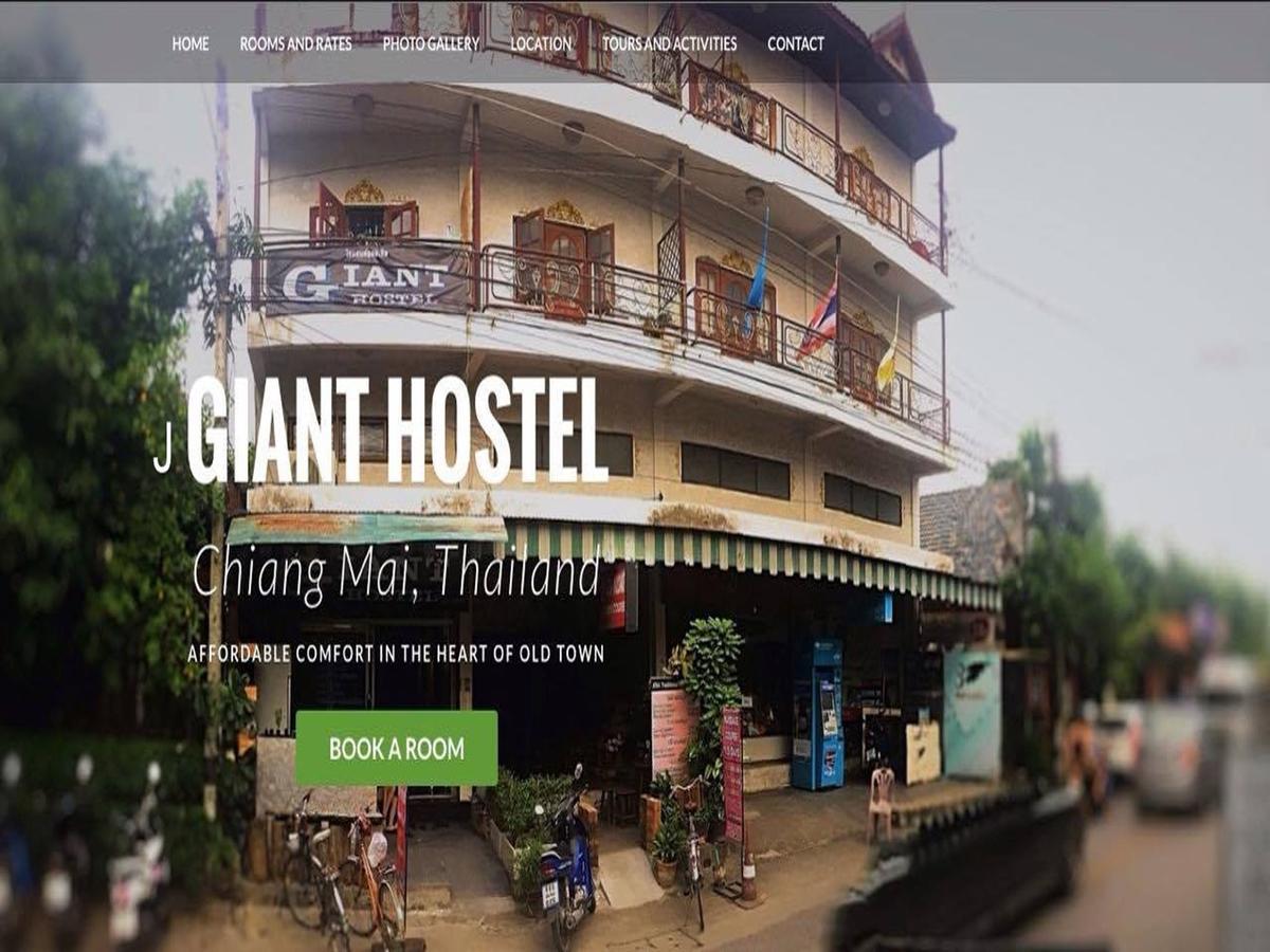 J Giant Hostel Chiang Mai Esterno foto